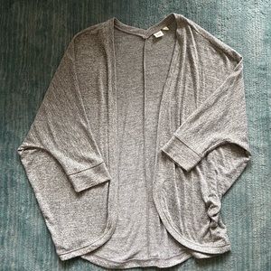 Gap grey shrug sweater
